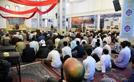 جشن میلاد ثامن الحجج علی بن موسی الرضا(ع) در حرم علی بن حمزه(ع) با حضور آیت الله دژکام