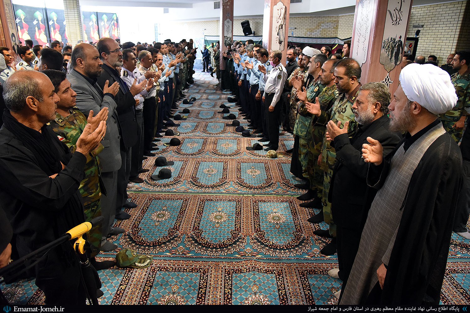 مراسم عزاداری رحلت پیامبر اکرم(ص) در موزه دفاع مقدس شیراز