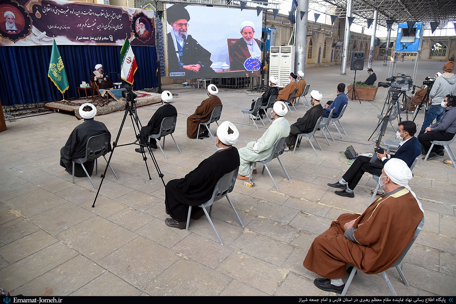 مراسم بزرگداشت ارتحال عالم جلیل القدر آیت الله محمد یزدی در شیراز