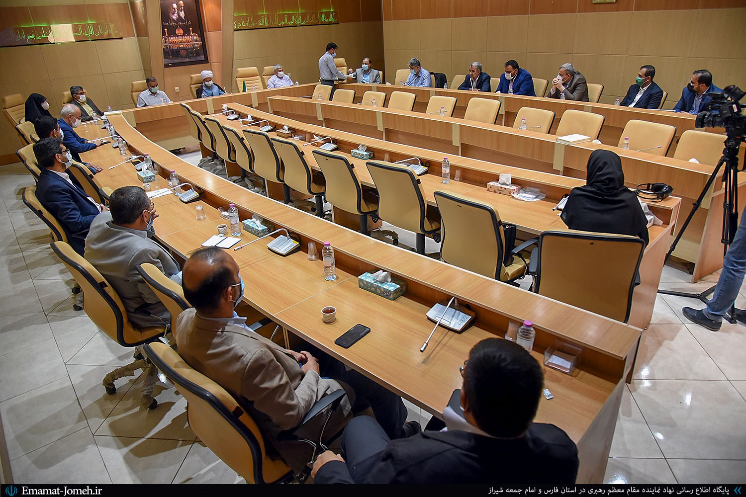 نخستین دیدار منتخبان جدید شورای شهر شیراز با آیت الله دژکام