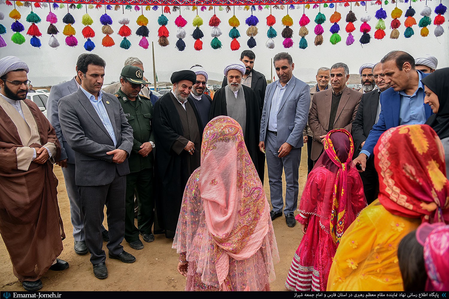 جشن بزرگ عشایر فارس به مناسبت دهه پرفروغ فجر در منطقه خوشاب شهرستان قیروکارزین