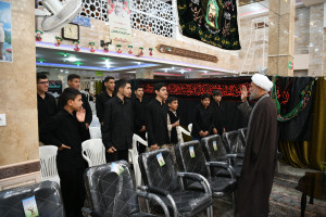 حضور آیت الله دژکام در مرکز دارالحفظ آل یاسین شیراز