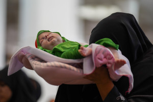 همایش شیرخوارگان حسینی در سومین حرم اهل بیت علیهم السلام