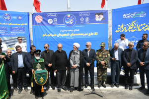 افتتاح تقاطع غیرهمسطح شهیدان سرانجام در شیراز