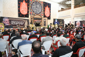 مراسم ارتحال سردار شهید غلامحسین غیب پرور در سومین حرم اهل بیت علیهم السلام