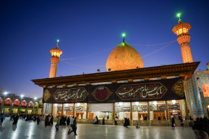 مراسم بزرگداشت اربعین شهدای اقتدار در سومین حرم اهل بیت علیهم السلام