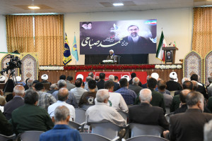 مراسم بزرگداشت سالروز شهادت حجت‌الاسلام والمسلمین صباحی امام جمعه کازرون