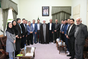 دیدار مدیرکل ورزش و جوانان استان فارس با آیت الله دژکام