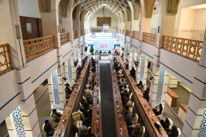 گردهمایی مواکب فعال مردمی شهر شیراز در ایام فاطمیه