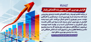 افزایش بهره وری، گامی به سوی رشد اقتصادی پایدار