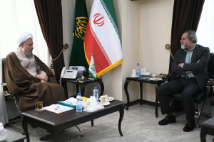 دیدار معاون وزیر فرهنگ و ارشاد اسلامی با آیت الله دژکام