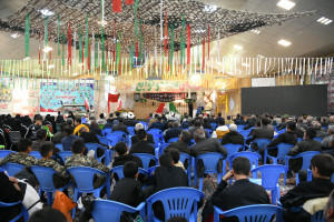 سفر آیت الله دژکام به شهرستان اقلید، حضور در یادواره شهدای دهستان شهرمیان و شهر سده و عیادت از خانواده شهید جعفری