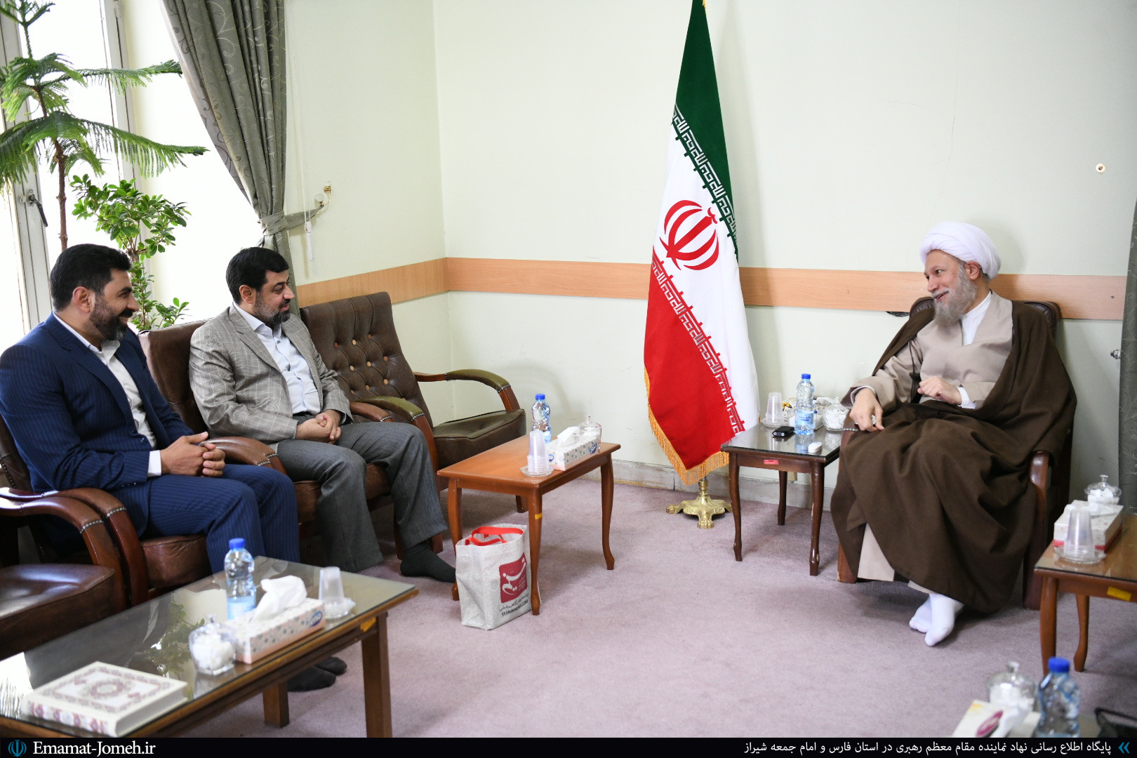 دیدار دکتر دانی قائم مقام خبرگزاری تسنیم با آیت الله دژکام