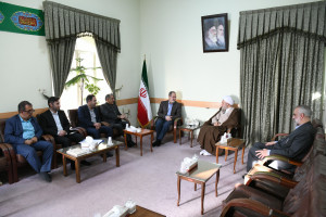 دیدار سید محمد بطاحی معاون وزیر کشور با آیت الله دژکام