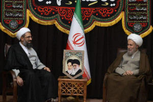 دیدار آیت الله دژکام با آیت الله شعبانی