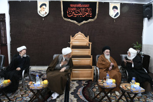 جلسه جامعه روحانیت شیراز با حضور آیت الله دژکام