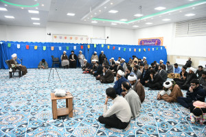 مراسم جشن میلاد حضرت فاطمه زهرا(س) در حوزه علمیه امام موسی الکاظم(ع)