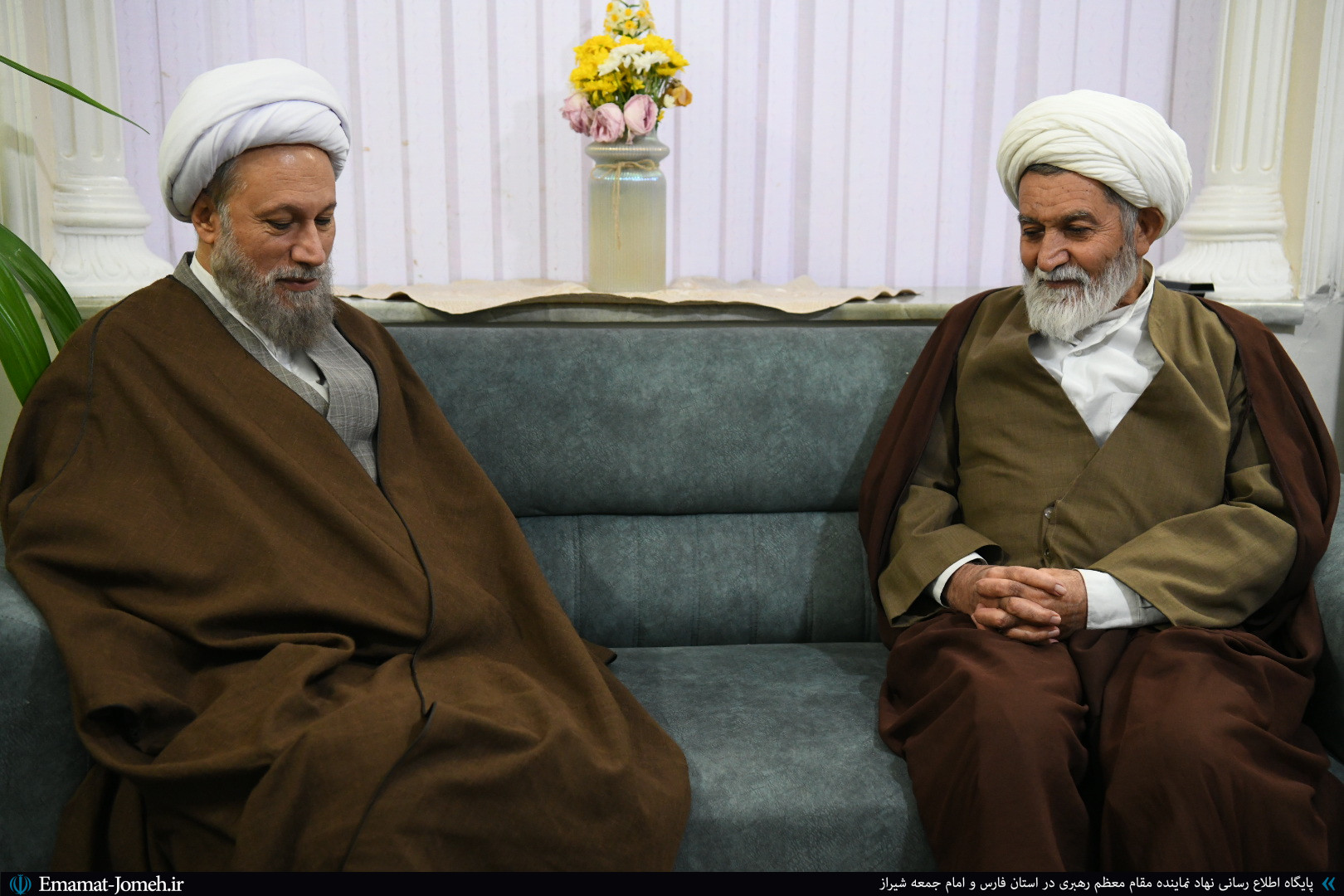 دیدار آیت الله دژکام با جمعی از علمای شهر شیراز