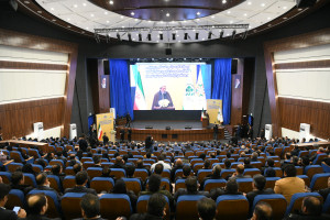 مراسم افتتاح پروژه های عمرانی، خدماتی، زیربنایی و محرومیت زدایی شهر شیراز