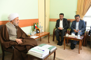 دیدار مدیرعامل جدید برق منطقه ای فارس با آیت الله دژکام