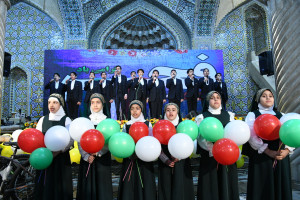 مراسم جشن میلاد حضرت مهدی(عج) در شیراز