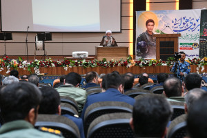 تجدید میثاق فرماندهان و کارکنان نیروی هوایی شهید عباس دوران شیراز با آرمان های انقلاب