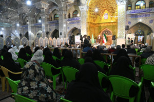 محفل انس با قرآن کریم و جلسه تفسیر در چهارمین روز از ماه مبارک رمضان