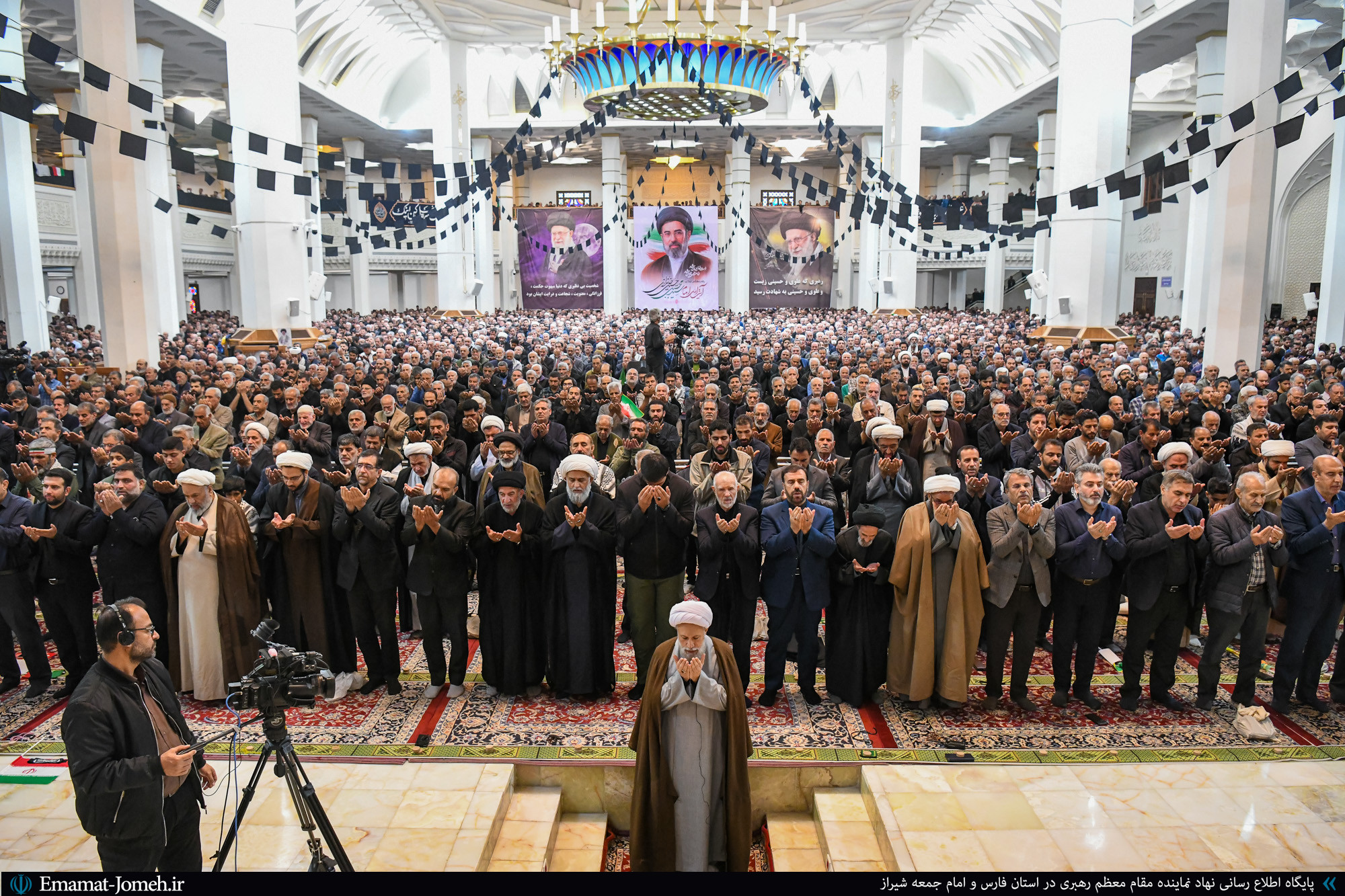 نماز جمعه باشکوه سومین حرم اهل بیت علیهم السلام در روز جهانی قدس