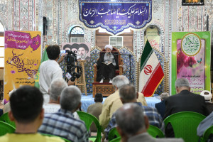 جلسه تفسیر قرآن کریم در حرم مطهر حضرت سید علاءالدین حسین علیه السلام