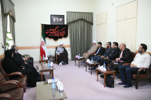 دیدار مسئولین دانشگاه فرهنگیان استان فارس با آیت الله دژکام
