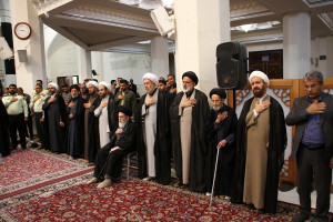 مراسم بزرگداشت قائد شهید در سومین حرم اهل بیت علیهم السلام