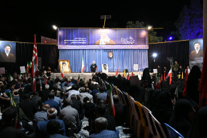 مراسم بزرگداشت قائد شهید در شهرستان جهرم