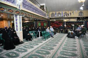 حضور آیت الله دژکام در جمع مسئولین و اساتید صالحین