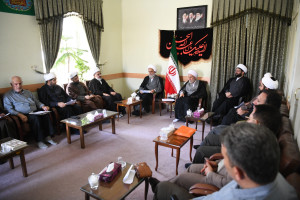 جلسه شورای مهدویت استان فارس با حضور آیت الله دژکام
