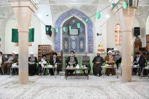 جلسه جامعه روحانیت شیراز با حضور آیت الله دژکام