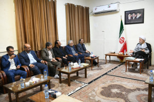 دیدار مسئولین شورای حل اختلاف استان فارس با آیت الله دژکام
